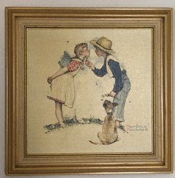 Norman Rockwell Beguiling Buttercup Limited Edition