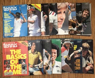 Lot Of 15 - Tennis Magazines 1976-79