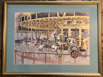 Bushnell Carousel Limited Edition - Signed & Numbered Print
