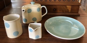 Herman Dodge & Son Hews 'n Brews Polka Dot Tea Set