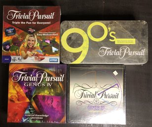 Lot 1 - 4pc Sealed Trivial Pursuit Games - Genus
