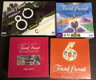 Lot 2 - 4pc Sealed Trivial Pursuit Games -