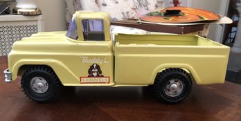 Vintage Yellow Buddy L Kennel Truck