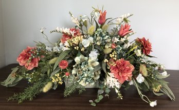 Faux Flower Arrangement - Top Armoire