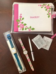 Two Swatch Watches