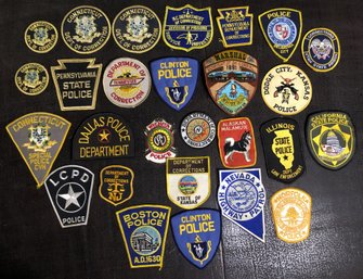 Lot 4 - 27pc Police/ Correction Patches