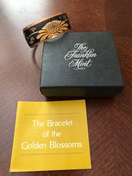 Franklin Mint - Golden Blossoms Bracelet