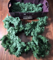 T23 - Faux Pine Garland - Approx. 40ft