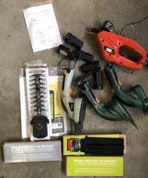 T24 - Misc. Battery Powered Trimmers Lot