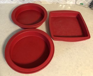 3pc KitchenAid Silicone Baking Pans