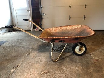 Old Solid Wheel - Wheelbarrow