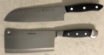 Cuisinart Cleaver & J. Henkels Chef Knife