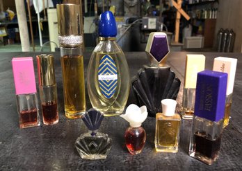 11pc Perfume Bottles