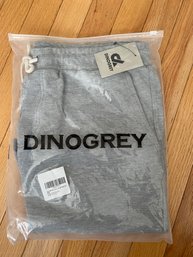 Dinogrey Cotton Shorts - Heather Grey - Large - New In Package