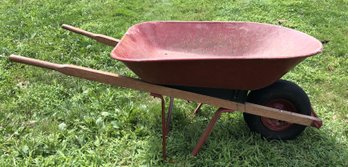 Metal Wheelbarrow