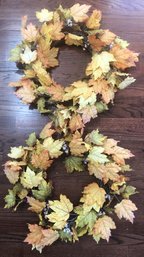 2pc Fall Wreaths - Twigs & Leaves