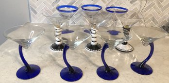 10pc Martini Glasses