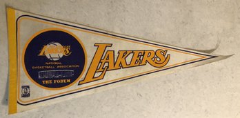 Vintage Lakers Pennant