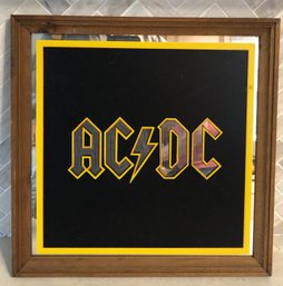 Vintage AC/ DC Carnival Mirror