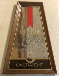 Vintage Michelob Light Mirror