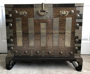 Asian Trunk W/ Metal Accents