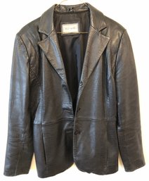 Reilly Olmes Women's Black Leather Jacket - Size M