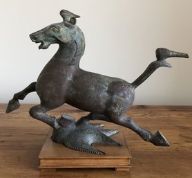 Bronze Flying Horse Sculpture