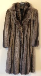 Kramer's New Haven Woman's Full Length Racoon Fur Coat