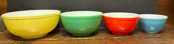 Pyrex Primary Color Mixing Bowls