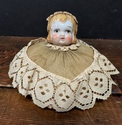 Vintage Baby Head Pin Cushion