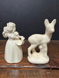 Lot Of Two Ceramic Figures