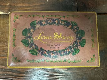 Vintage Louis Sherry Tin Candy Box