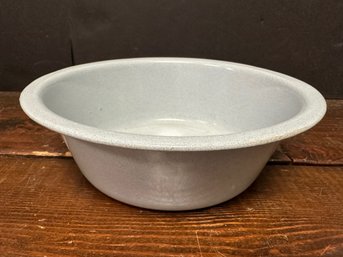 Grey Enamel Bowl