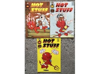 3pc Vintage Hot Stuff The Little Devil Comics