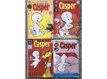 4pc Vintage Casper The Friendly Ghost Comics