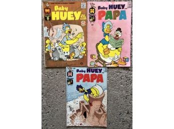 3pc Vintage Baby Huey Comics