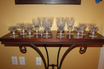 Collection Of Beautiful Stemware-20 Pieces