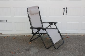 Black And Grey Zero Gravity Chair