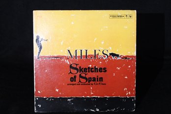 Vinyl Record-Miles Davis, 'Sketches Of Spain' 6-eye Columbia CL 1480