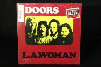 Vinyl Record- The Doors- 'L.A. Woman' In Shrink W/hype