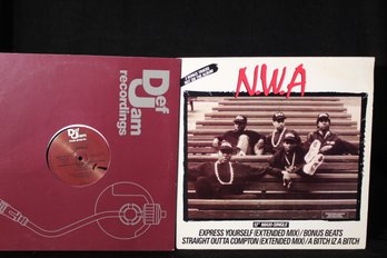 Vinyl Record- N.W.A And LL Cool J 12' Singles