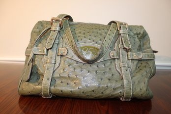 Gucci Ostrich Medium 85th Anniversary Boston Bag Rare!