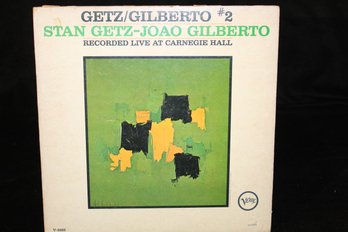Stan Getz/Joao Gilberto- 'Getz/Gilberto #2 Recorded Live At Carnegie Hall,' Verve Records