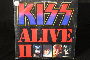 Kiss-'Alive II' Double Album Gatefold