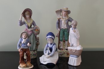 Vintage Porcelain Lot-Five Pieces