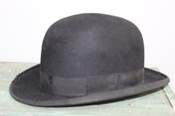Vintage Wool Derby Hat