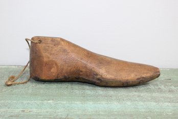 Antique Wooden Cobbler's Shoe