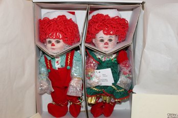 Vintage Marie Osmond Collector Dolls 'Twins'