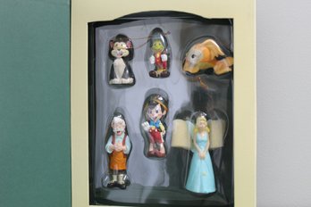Vintage Disney Collection Of Storybook Pinocchio-Christmas Ornaments