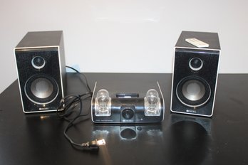 IPod Dock And Speakers-Dice Electronics-iTPA-220 Preamplifier Speaker System-w/remote